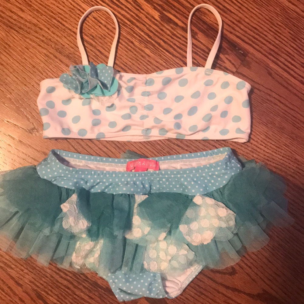 Isobella & Chloe Girls Size 6 Bathing Suit